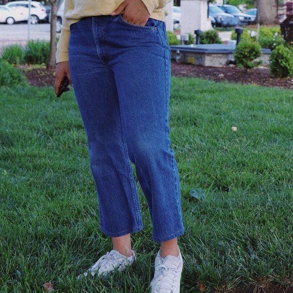 Vintage Orange tab levis jeans size 29” approx. - Picture 2 of 6